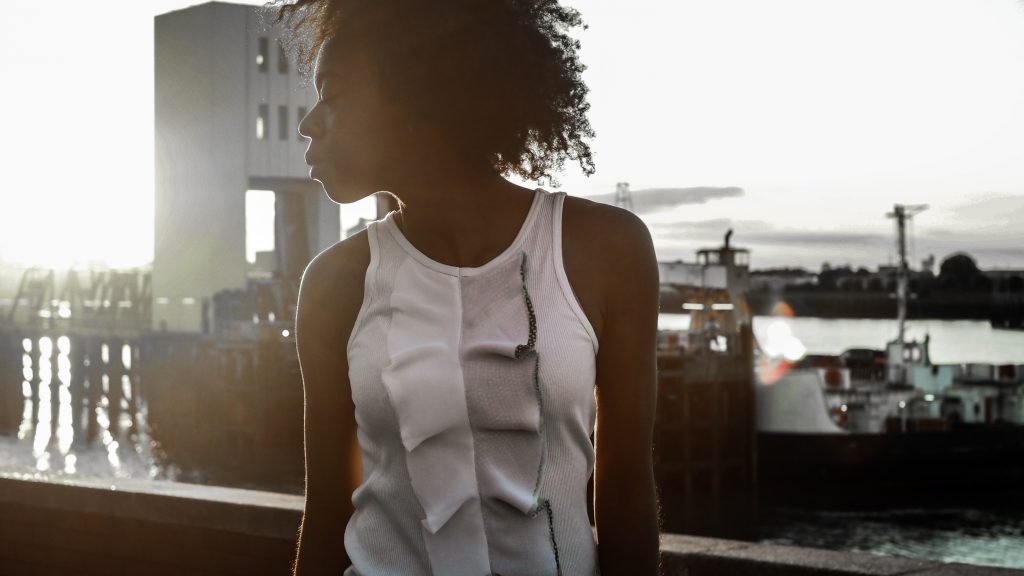 nadine wilmanns frilled vest mcwilmanns