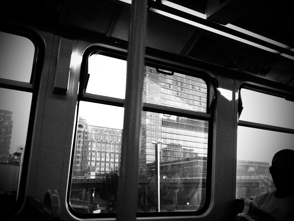 in your style view from the dlr London Capture the 50:50