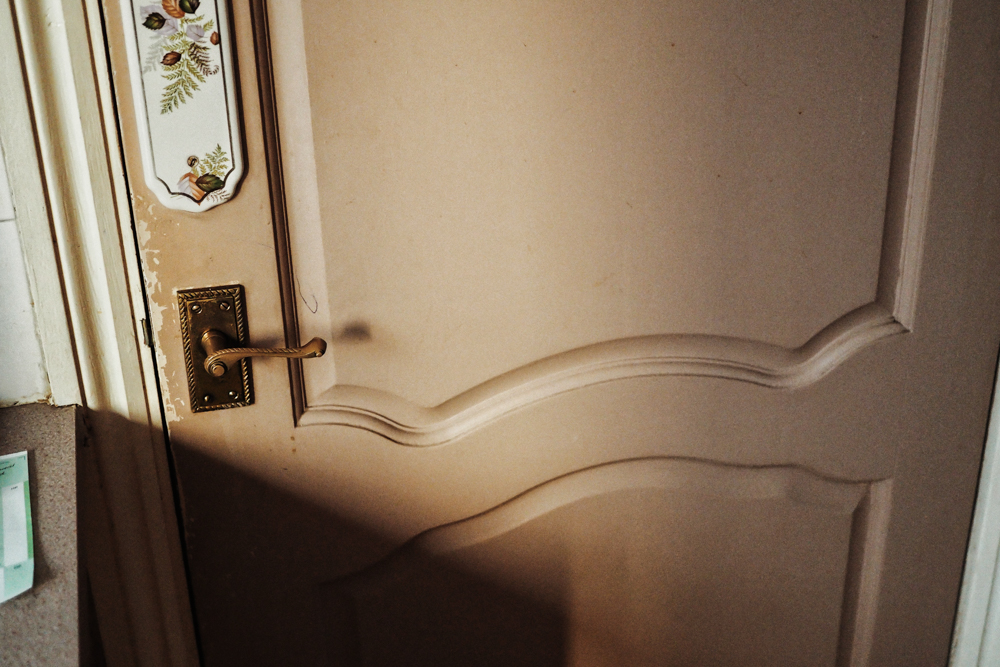 the ordinary Light photography light on door