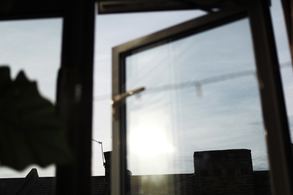 Home Photography, Dream big. sky view from window