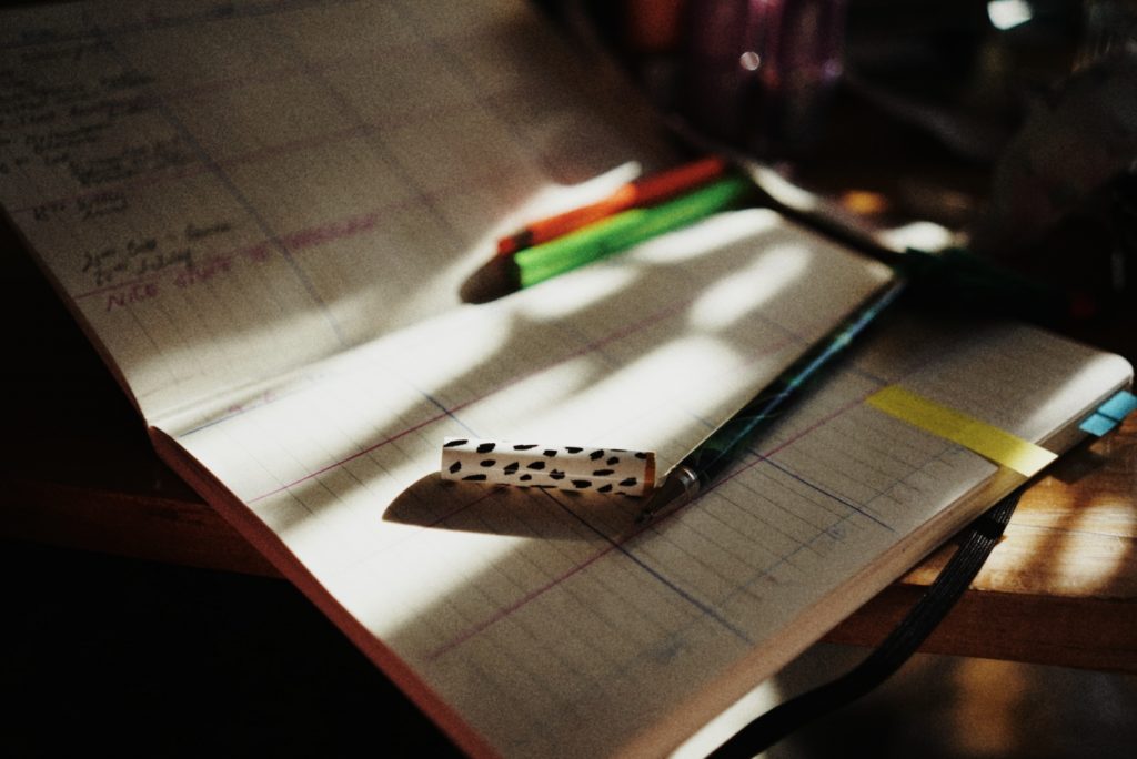 calendar planner for should dos photographed by Nadine Wilmanns