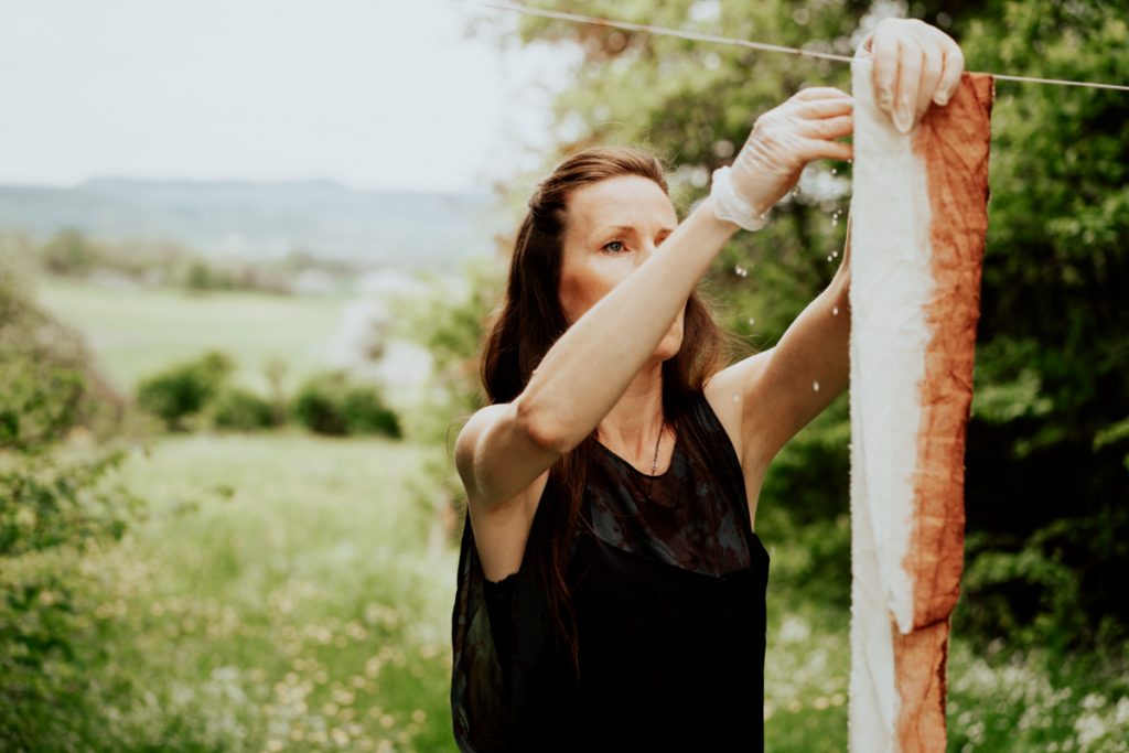 FAshion designer portrait Johanna Riplinger by Nadine Wilmanns