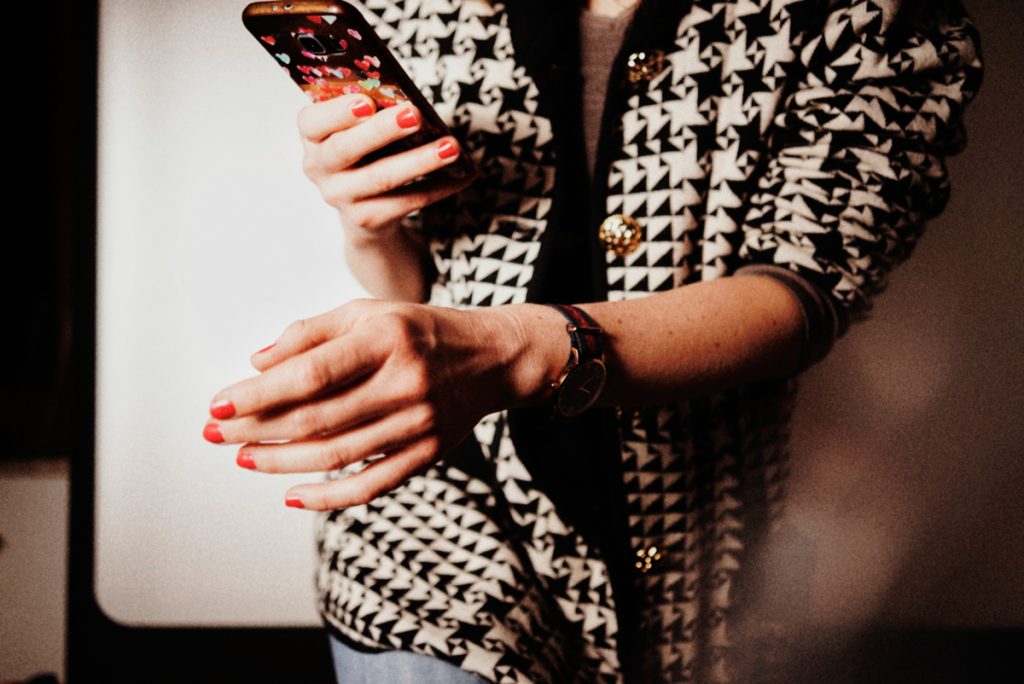 Style detail of a jacket photographed by Nadine Wilmanns