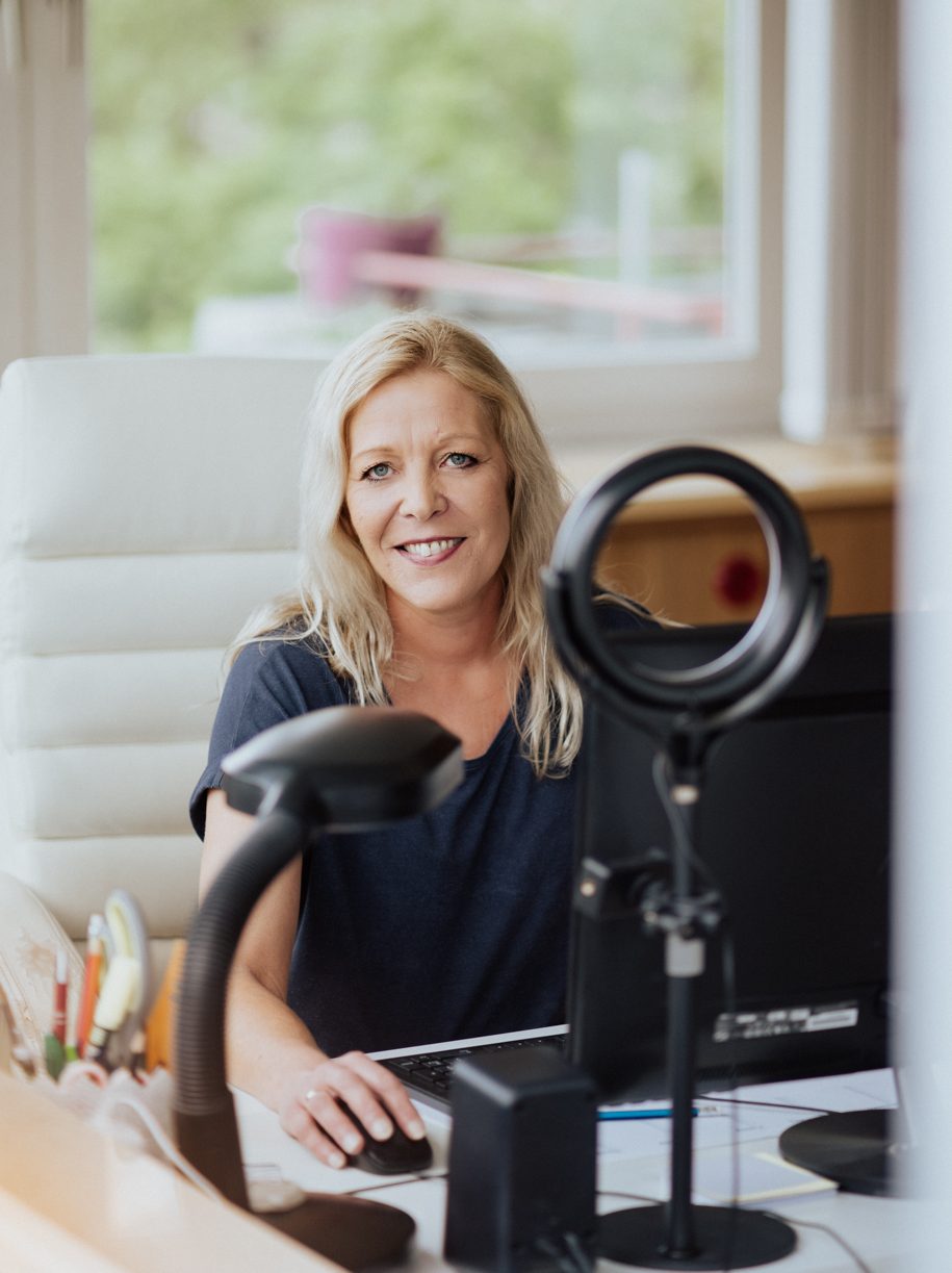 Portrait of Webdesigner Michaela Weigelt
