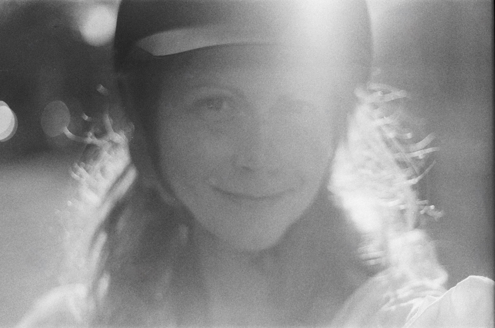 Nadine Wilmanns self portrait in London