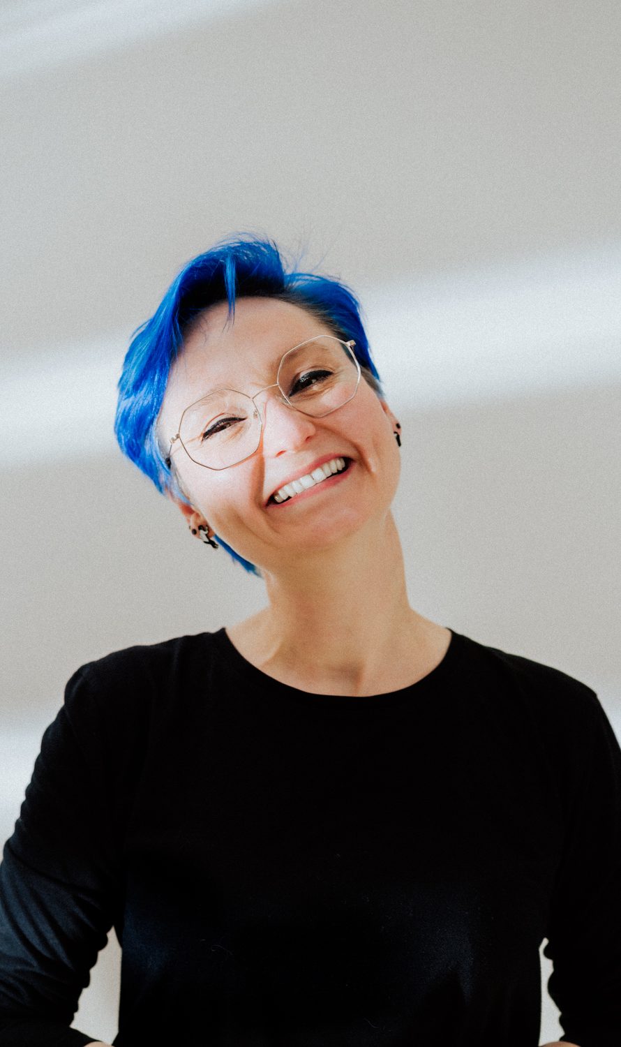 Portrait of Graphic Designer Svetlana Morel in Metzingen