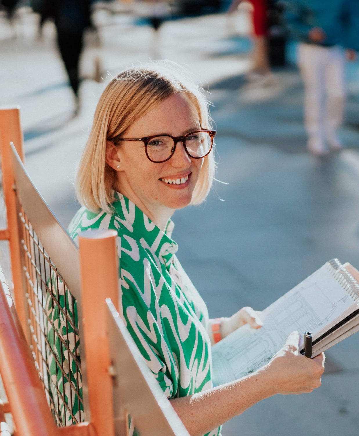 Testimonial Portrait of Illustrator Ellie Smith in London