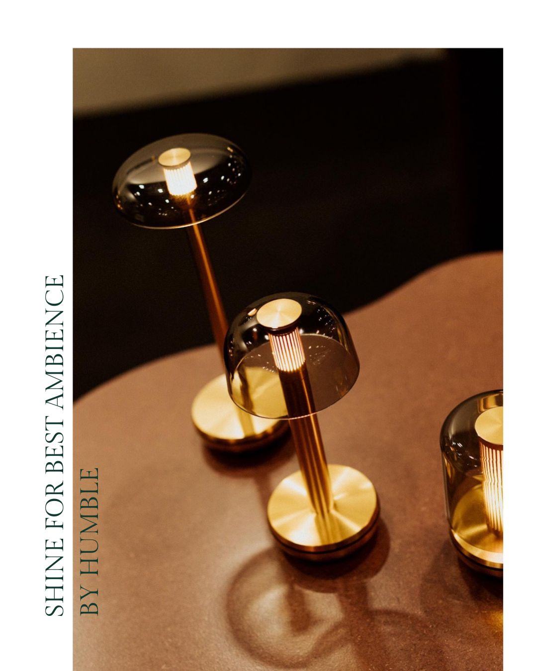 design lamps at the Hospitality Week at Excel London