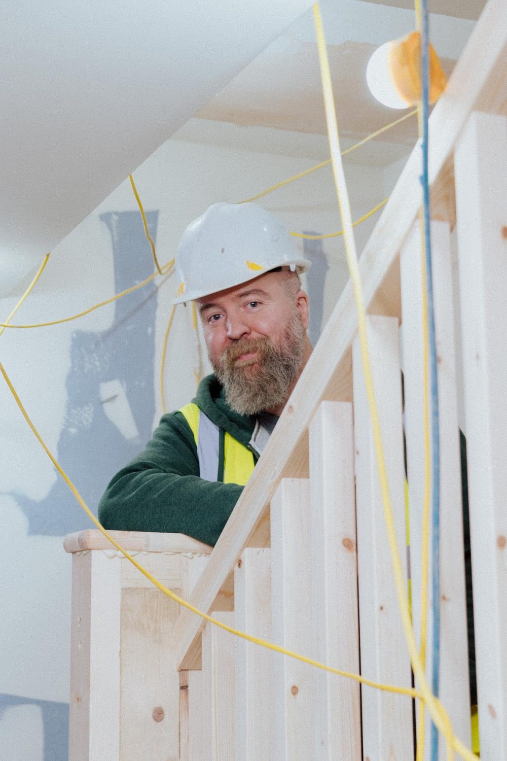 Portrait of Architect Chris Boyle in London