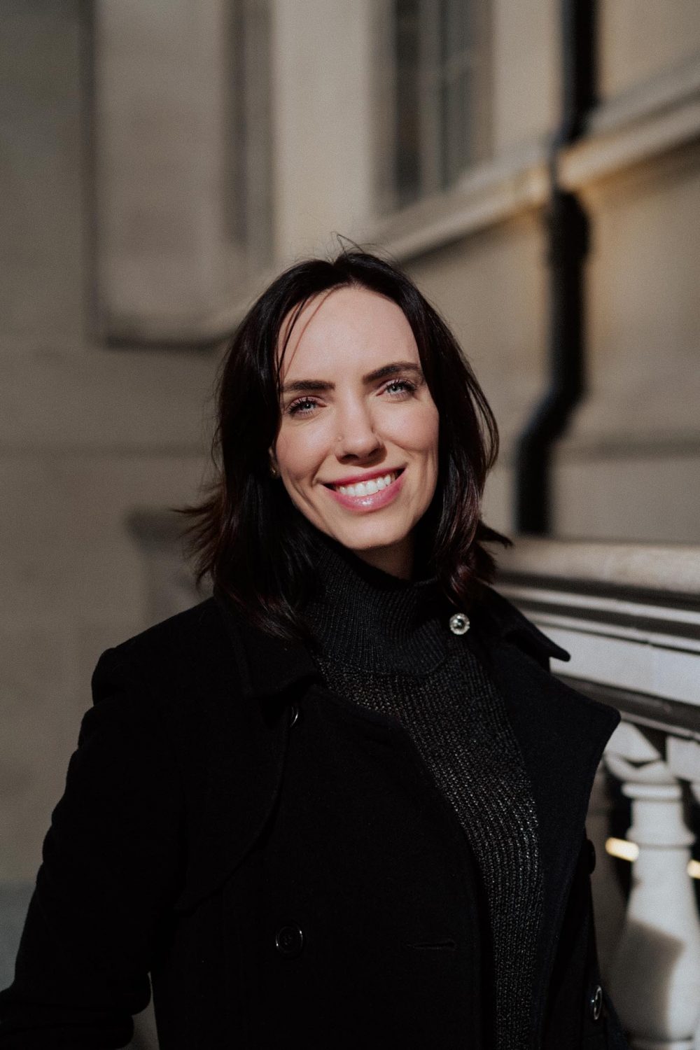 Portrait Malu Romancini in London