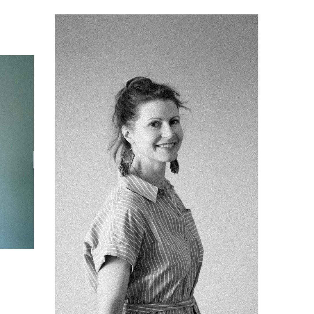 Portrait of Photographer and Videographer Nadine Wilmanns in her studio in Metzingen